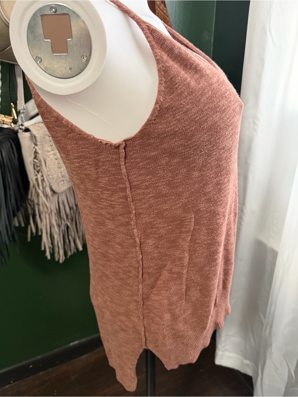 Women’s Mauve Tank Top - Picture 4 of 5
